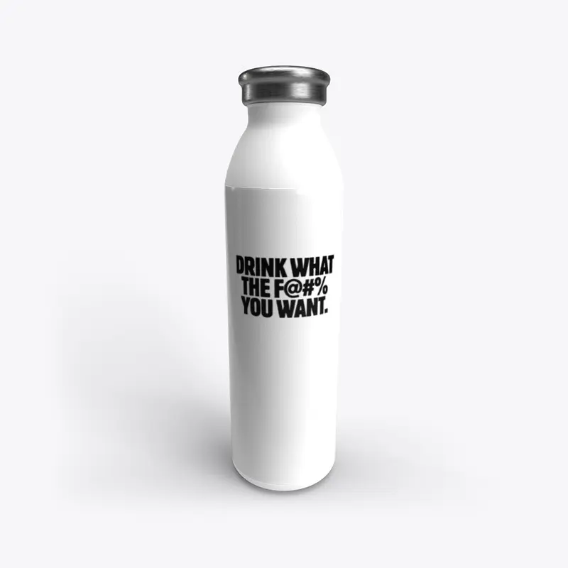 FREE SPEECH STAINLESS WATER BOTTLE