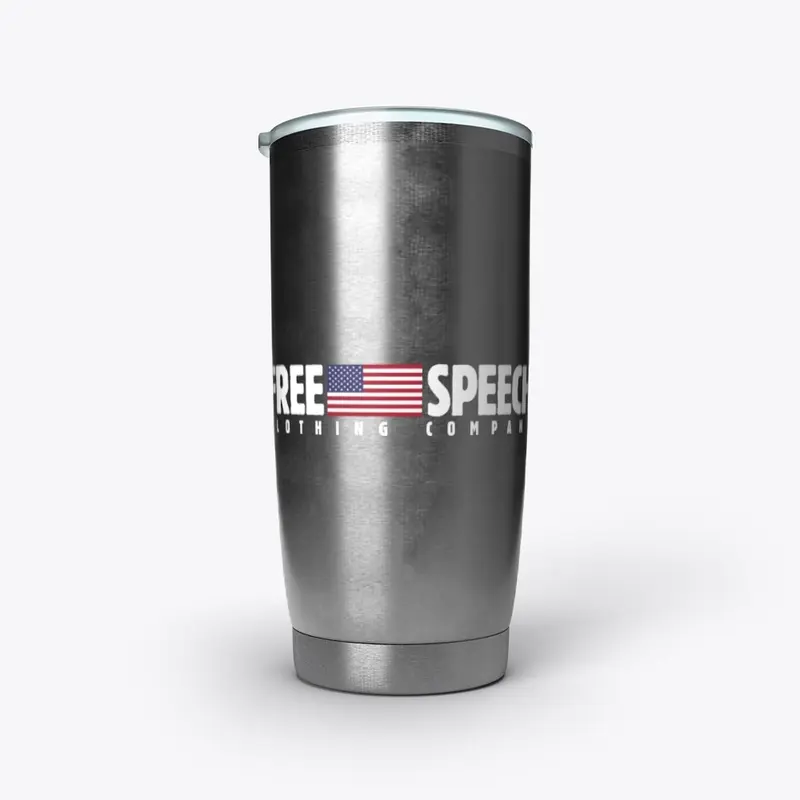 FREE SPEECH CLOTHING COMPANY TUMBLER